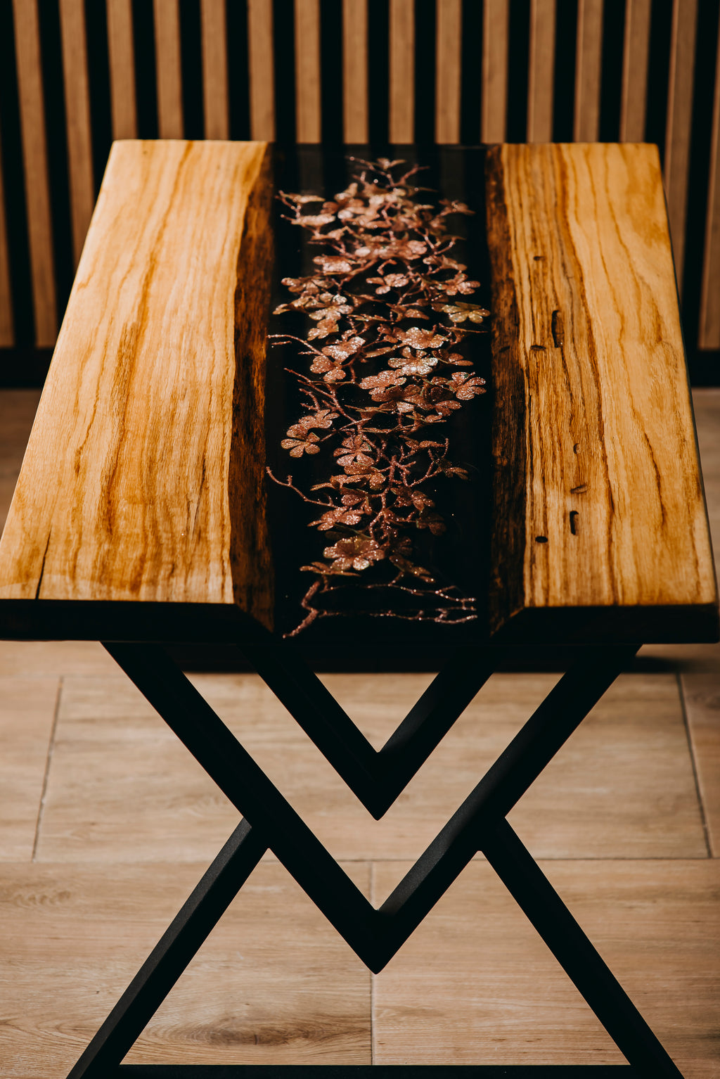 Stolik kawowy kwiaty