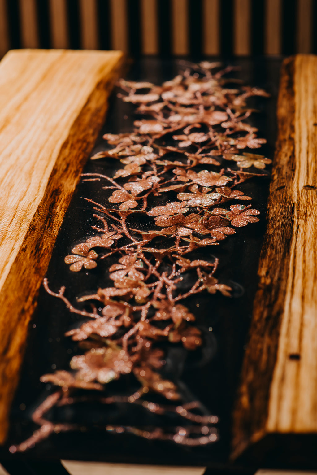 Stolik kawowy kwiaty